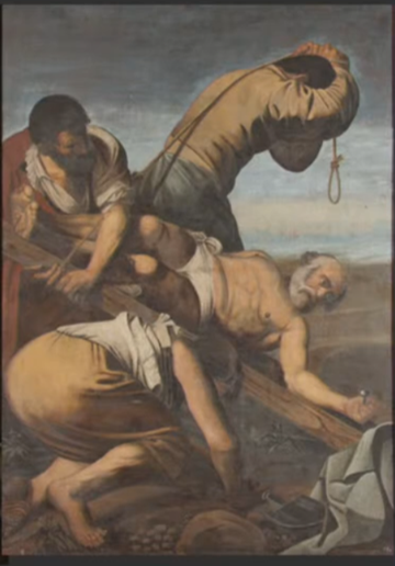 La crucifixión de San Pedro